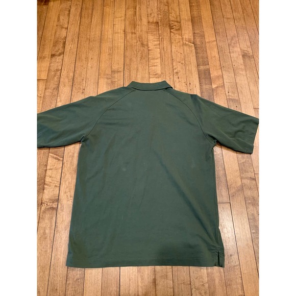 Medium x Patagonia x Men's Organic Cotton Green x Short Sleeve Polo - Picture 2 of 3